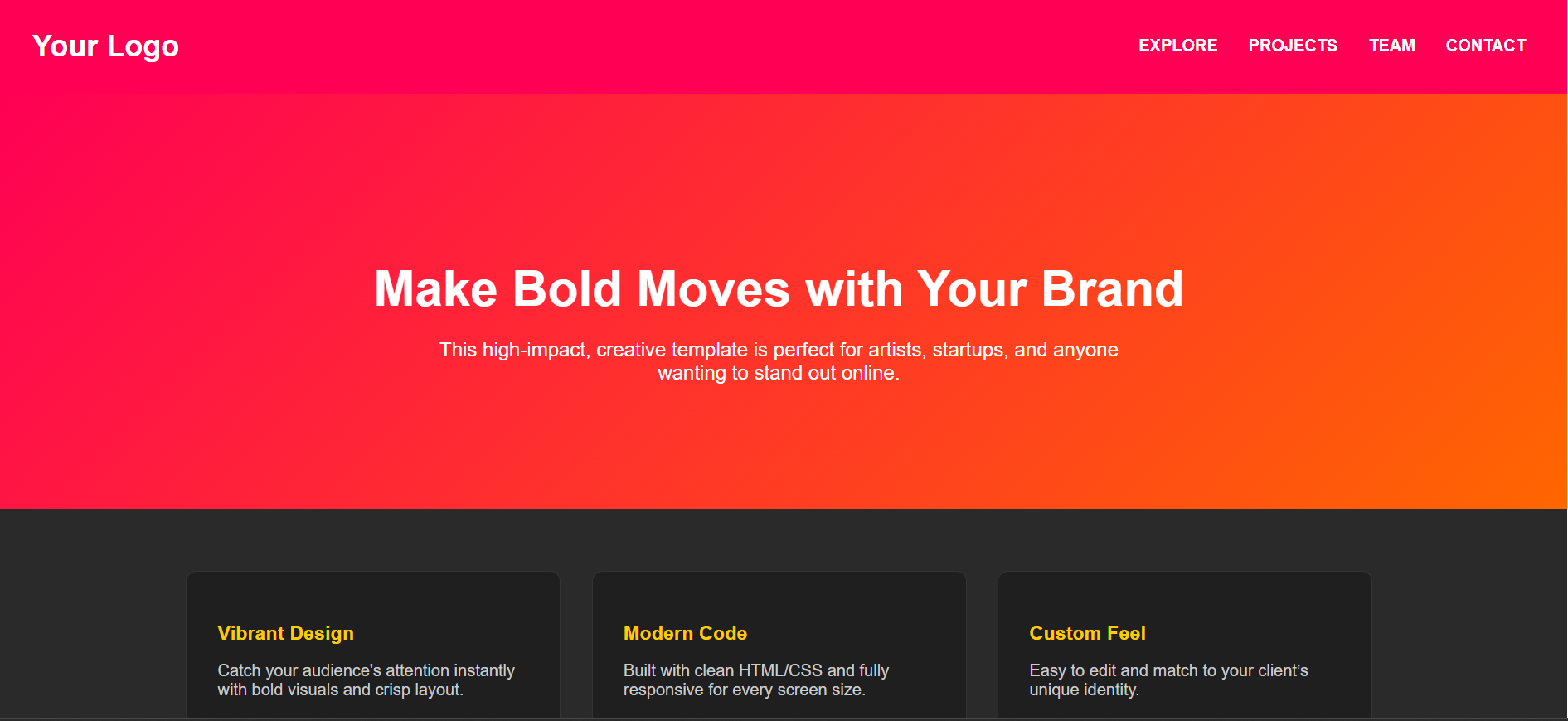 Bold & Creative